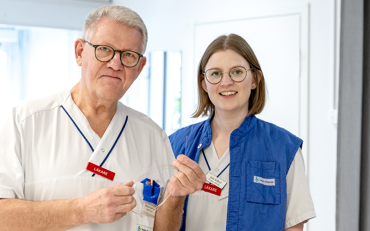 Bengt Johansson och Julia Kilhed