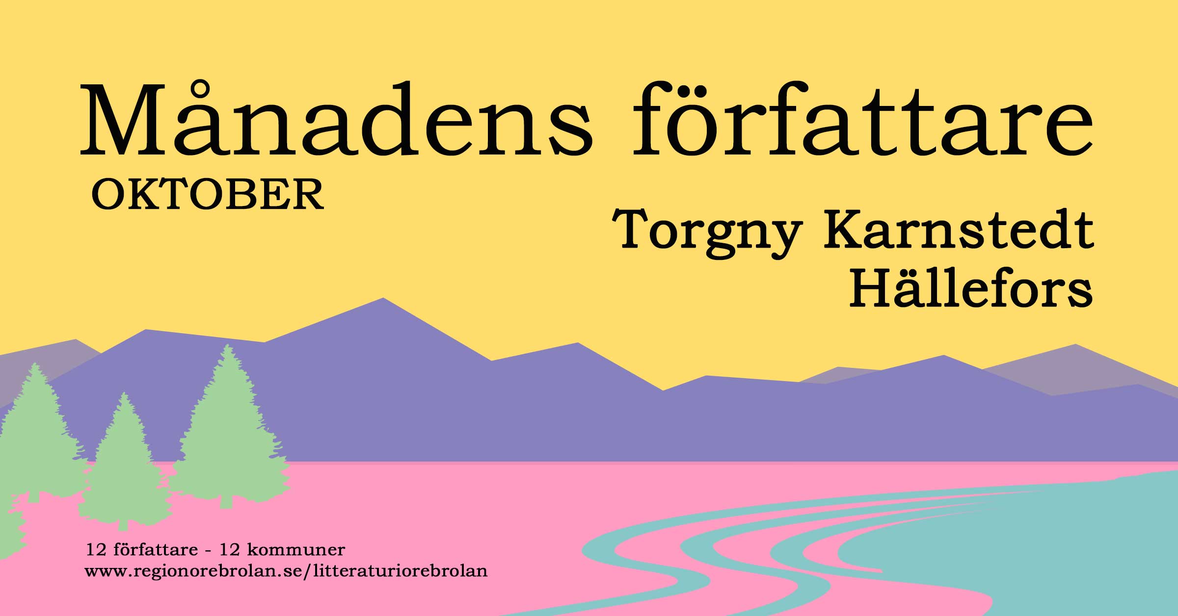 Månadens författare oktober: Torgny Karnstedt, Hällefors