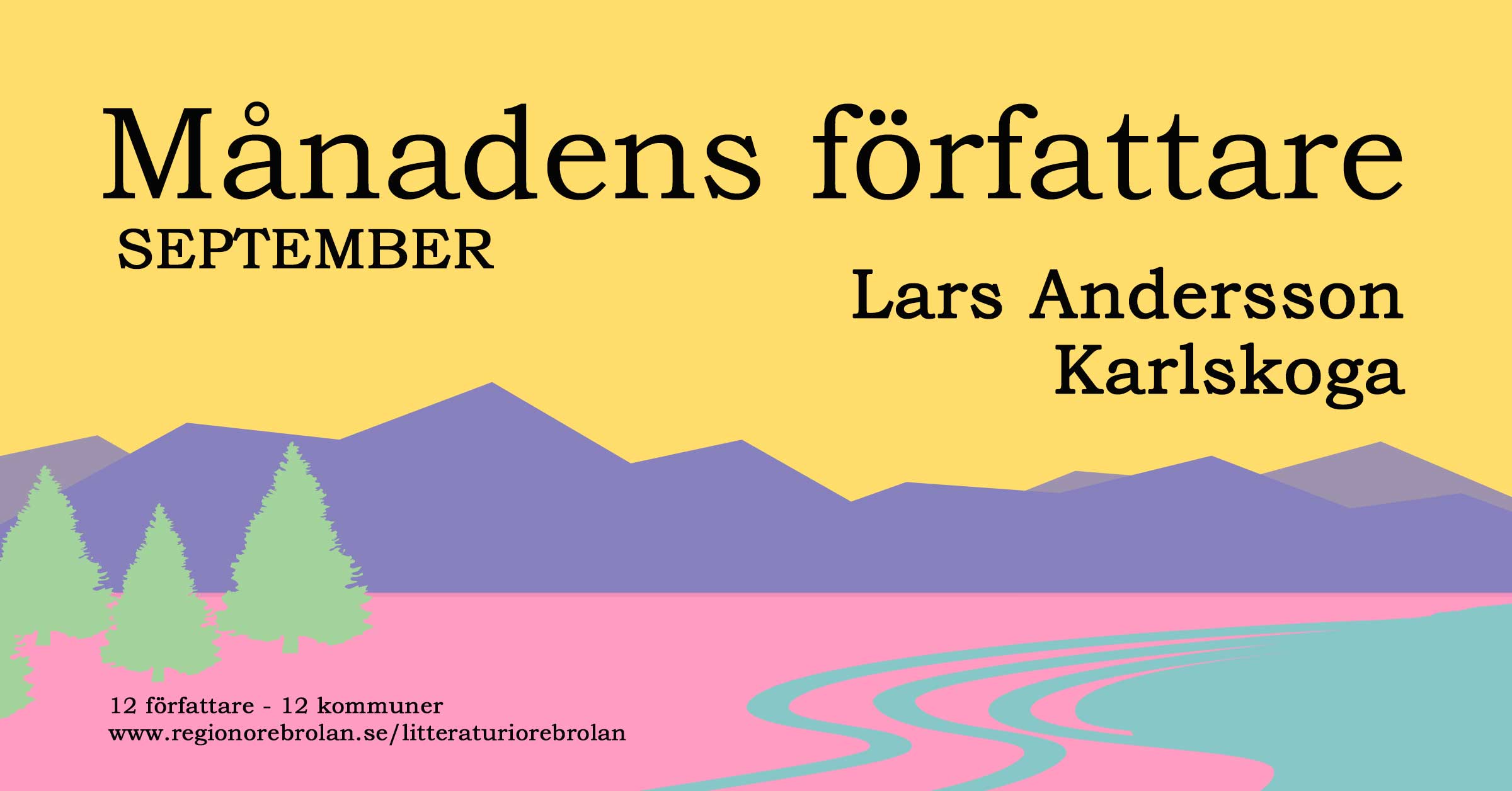 Månadens författare september: Lars Andersson, Karskoga