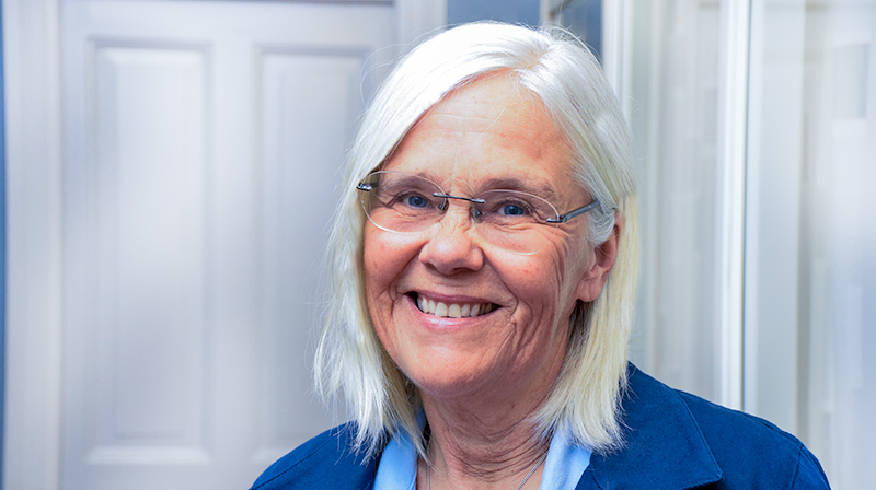 Kerstin Neander, socionom och klinisk forskare på Universitetssjukvårdens forskningscentrum. 